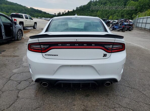 2C3CDXGJ0LH184403 2020 DODGE CHARGER Белый Вид сзади