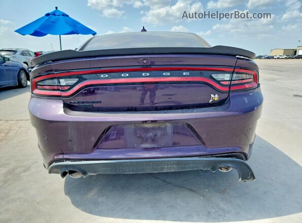 2C3CDXGJ0LH232109 2020 DODGE CHARGER Purple უკანა ხედი
