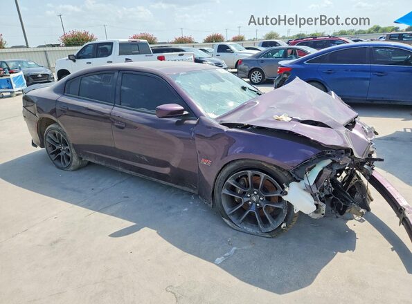 2C3CDXGJ0LH232109 2020 DODGE CHARGER Purple წინა მარჯვენა