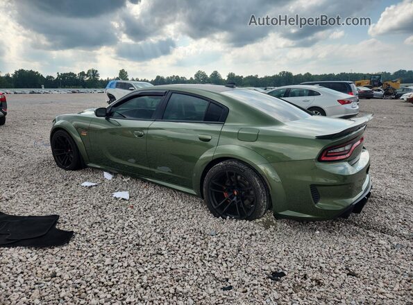 2C3CDXGJ0LH247807 2020 DODGE CHARGER Green Trasero derecho