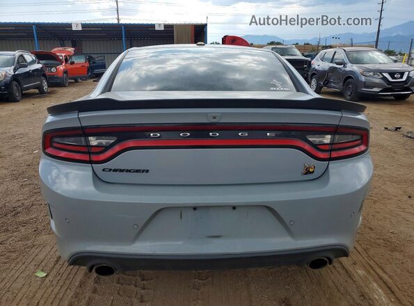 2C3CDXGJ0MH515546 2021 DODGE CHARGER Gray Vista trasera