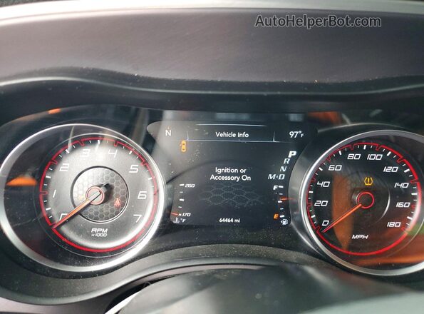 2C3CDXGJ0MH515546 2021 DODGE CHARGER Gray Vista del cuadro de instrumentos