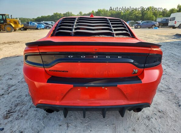 2C3CDXGJ0MH528510 2021 DODGE CHARGER Orange Widok z tyłu