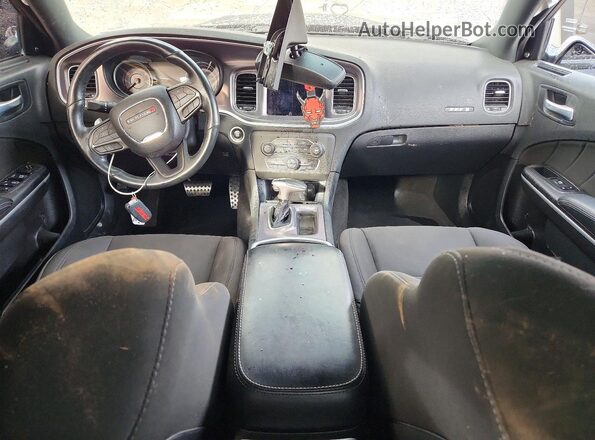 2C3CDXGJ0MH553231 2021 DODGE CHARGER Black Widok deski rozdzielczej