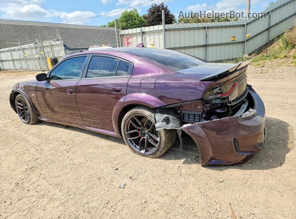 2C3CDXGJ0MH559062 2021 DODGE CHARGER Purple Задня ліва чверть