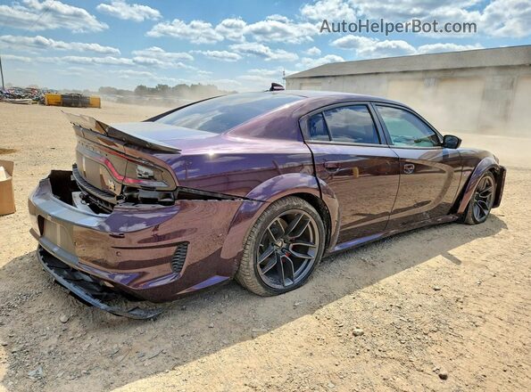 2C3CDXGJ0MH559062 2021 DODGE CHARGER Purple Задня права чверть