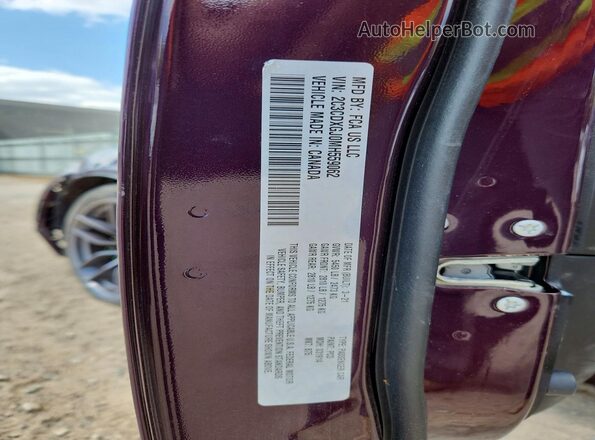 2C3CDXGJ0MH559062 2021 DODGE CHARGER Purple Вид наклейки з VIN-кодом