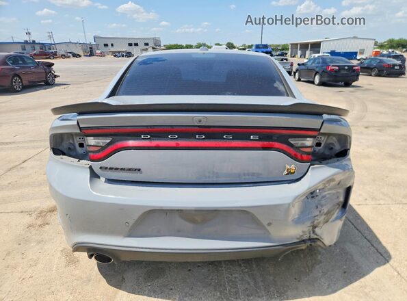 2C3CDXGJ0MH569347 2021 DODGE CHARGER Gray Հետևի տեսք