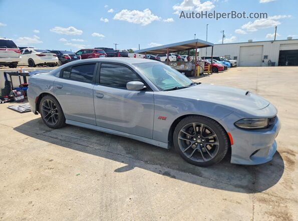 2C3CDXGJ0MH569347 2021 DODGE CHARGER Gray Առջևի աջ