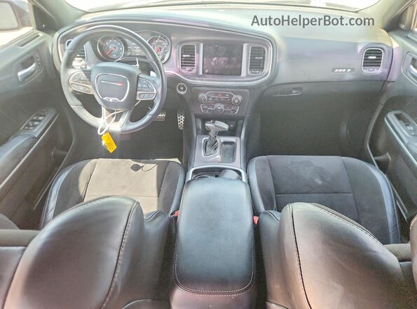 2C3CDXGJ0MH569347 2021 DODGE CHARGER Gray Առջևի վահանակի տեսք