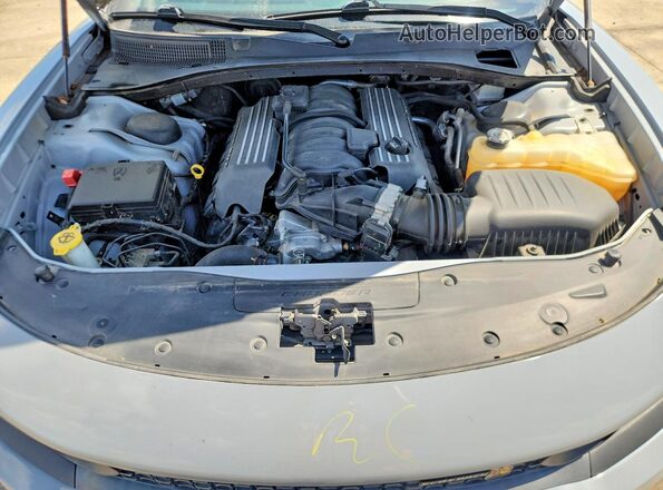 2C3CDXGJ0MH569347 2021 DODGE CHARGER Gray Սալոնի հետևի տեսք