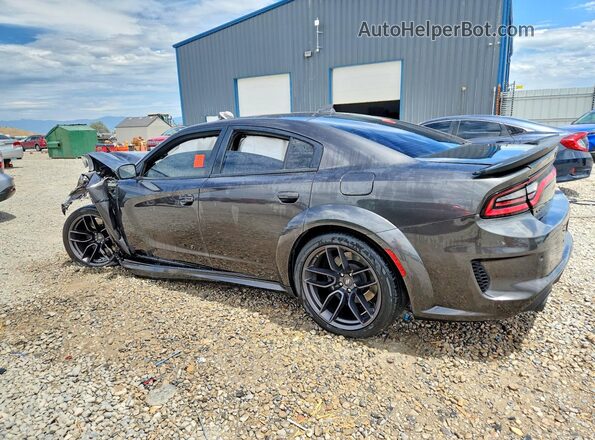 2C3CDXGJ0MH570076 2021 DODGE CHARGER Gray Задня ліва чверть