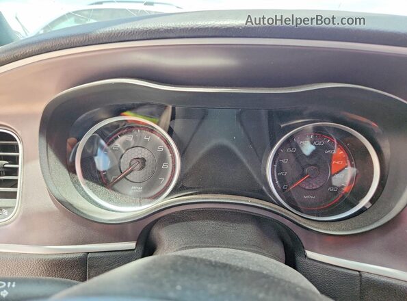 2C3CDXGJ0MH570076 2021 DODGE CHARGER Gray Вид щитка приладів