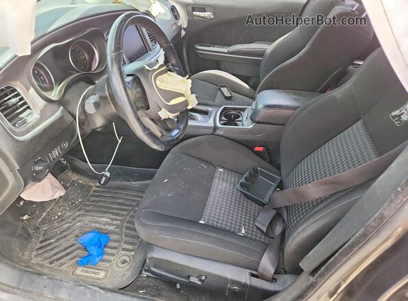 2C3CDXGJ0MH570076 2021 DODGE CHARGER Gray Вид салону спереду