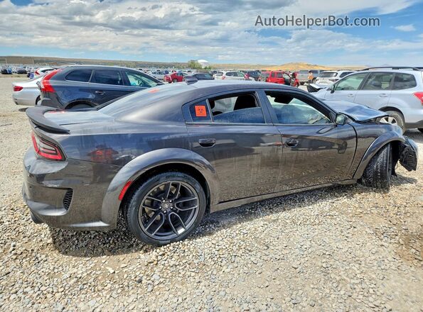2C3CDXGJ0MH570076 2021 DODGE CHARGER Gray Задня права чверть
