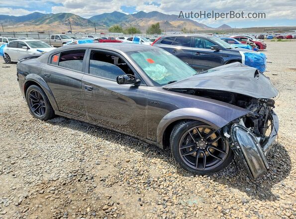 2C3CDXGJ0MH570076 2021 DODGE CHARGER Gray Передня права чверть