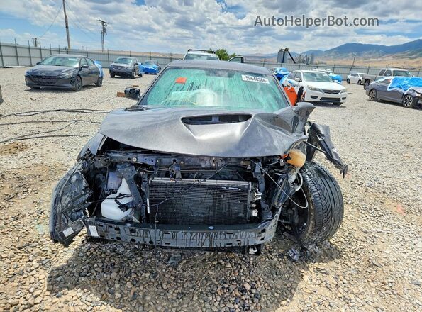 2C3CDXGJ0MH570076 2021 DODGE CHARGER Gray Вид спереду