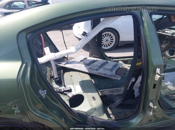 2C3CDXGJ0MH630373 2021 DODGE CHARGER Green Vista de la etiqueta del VIN