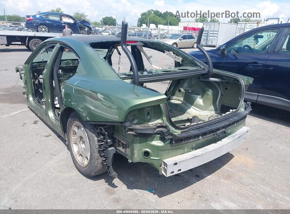 2C3CDXGJ0MH630373 2021 DODGE CHARGER Green Trasero izquierdo