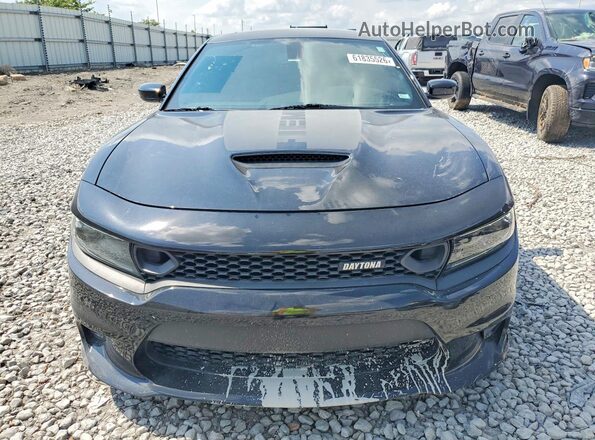 2C3CDXGJ0NH163747 2022 DODGE CHARGER Black Դիմացի տեսք