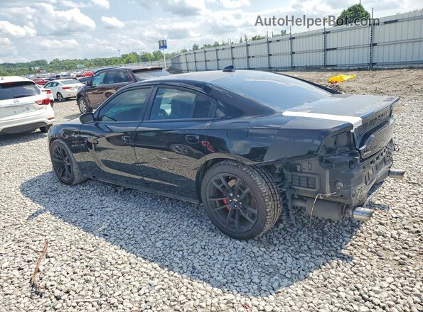 2C3CDXGJ0NH163747 2022 DODGE CHARGER Black Հետևի ձախ