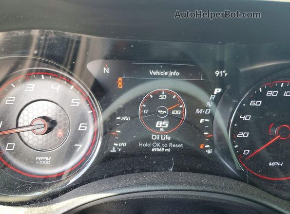 2C3CDXGJ0NH163747 2022 DODGE CHARGER Black Սարքավորումների վահանակի տեսք