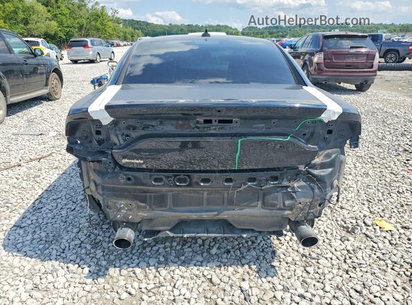 2C3CDXGJ0NH163747 2022 DODGE CHARGER Black Հետևի տեսք