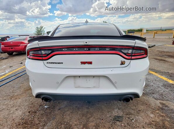 2C3CDXGJ0NH186106 2022 DODGE CHARGER Белый Вид сзади