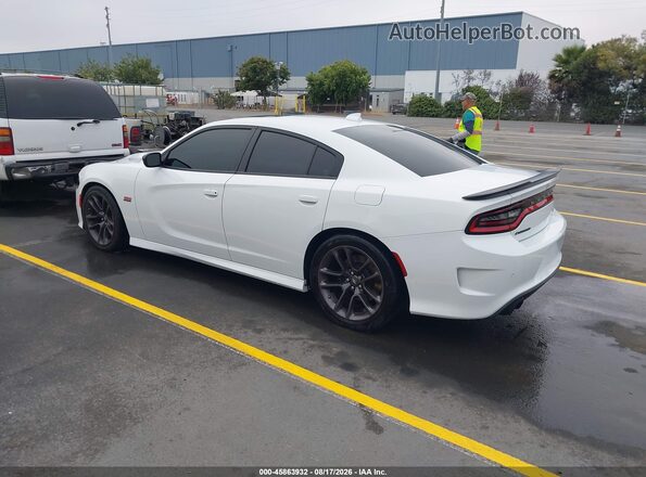 2C3CDXGJ0PH592261 2023 DODGE CHARGER Белый Задняя левая четверть