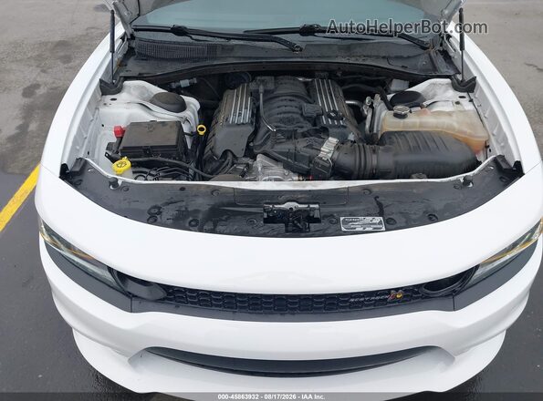 2C3CDXGJ0PH592261 2023 DODGE CHARGER Белый Вид сзади
