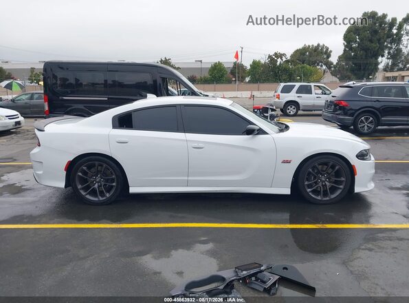 2C3CDXGJ0PH592261 2023 DODGE CHARGER Белый Панорамный вид салона 360°