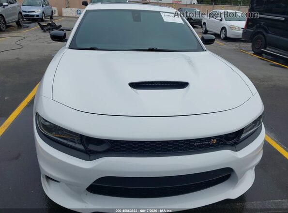 2C3CDXGJ0PH592261 2023 DODGE CHARGER Белый Вид задней части салона