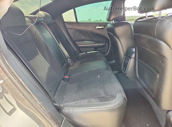 2C3CDXGJ0PH702354 2023 DODGE CHARGER Gray უკანა სავარძლების ხედი