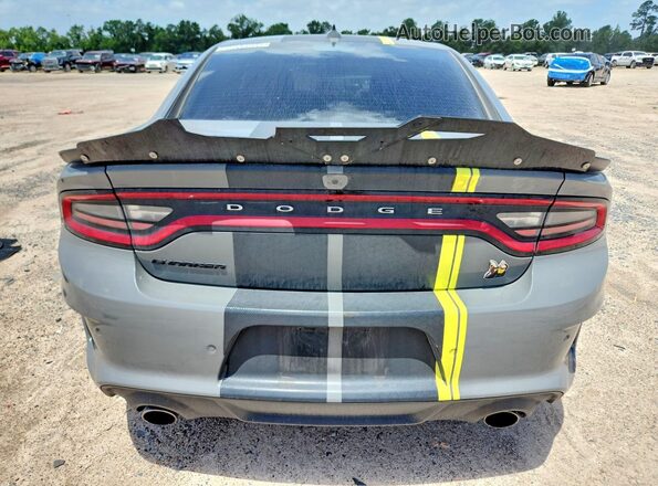 2C3CDXGJ0PH702354 2023 DODGE CHARGER Gray უკანა ხედი