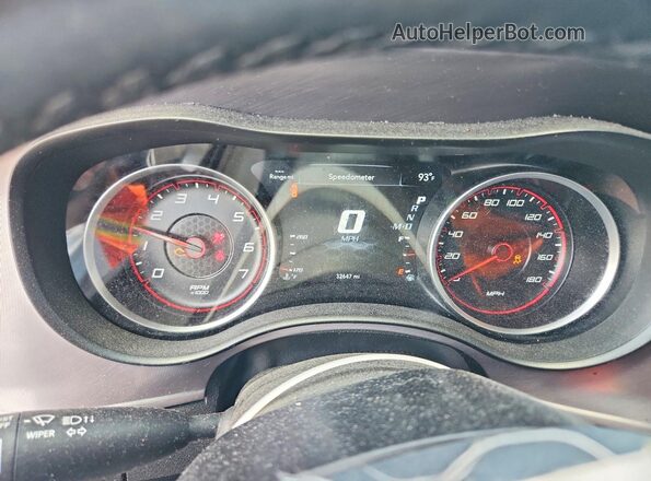 2C3CDXGJ0PH702354 2023 DODGE CHARGER Gray ხელსაწყოთა პანელის ხედი
