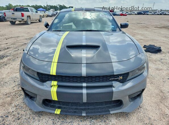 2C3CDXGJ0PH702354 2023 DODGE CHARGER Gray წინა ხედი