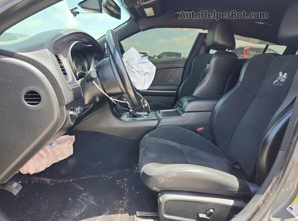 2C3CDXGJ0PH702354 2023 DODGE CHARGER Gray წინა სალონის ხედი