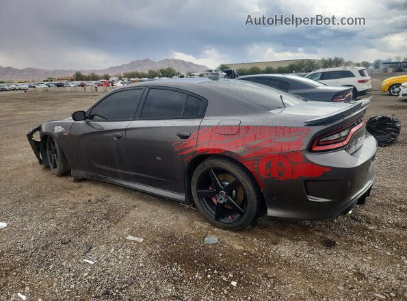 2C3CDXGJ1GH152601 2016 DODGE CHARGER Gray Rear left