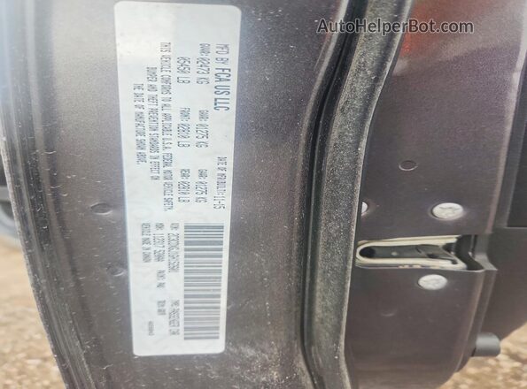 2C3CDXGJ1GH152601 2016 DODGE CHARGER Gray 360 interior view
