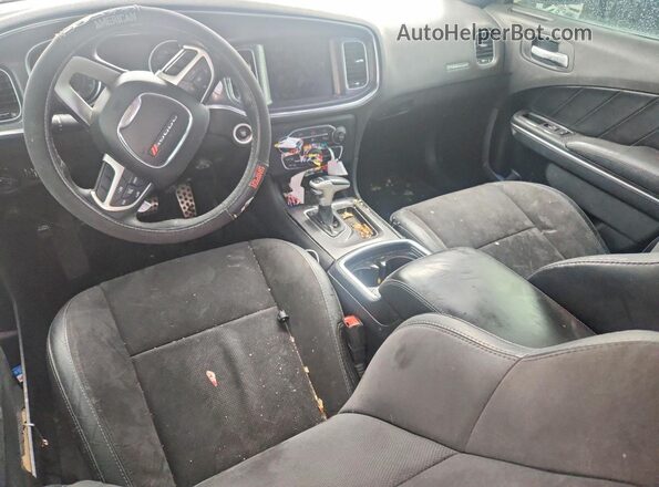 2C3CDXGJ1GH152601 2016 DODGE CHARGER Gray Dashboard view