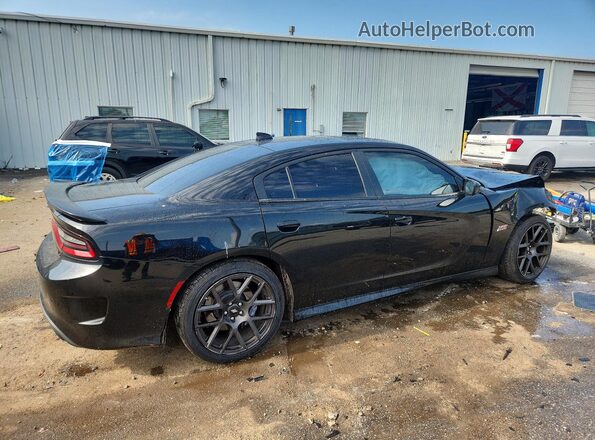 2C3CDXGJ1JH113997 2018 DODGE CHARGER Черный Задняя правая четверть