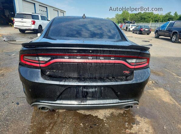 2C3CDXGJ1JH113997 2018 DODGE CHARGER Черный Вид сзади
