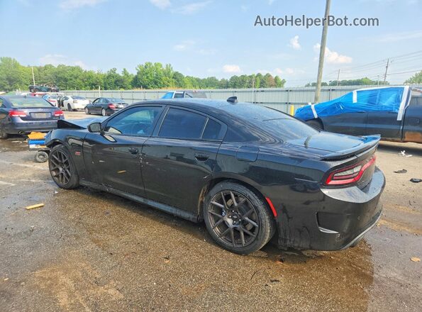 2C3CDXGJ1JH113997 2018 DODGE CHARGER Черный Задняя левая четверть