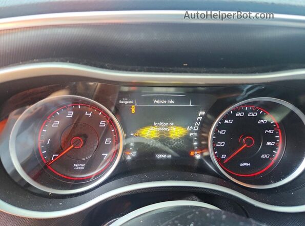 2C3CDXGJ1JH113997 2018 DODGE CHARGER Черный Вид щитка приборов