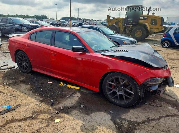 2C3CDXGJ1JH314850 2018 DODGE CHARGER Red Передня права чверть