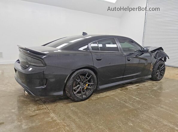 2C3CDXGJ1KH756755 2019 DODGE CHARGER Black Задня права чверть
