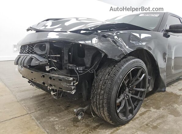 2C3CDXGJ1KH756755 2019 DODGE CHARGER Black Панорамний вид салону 360°