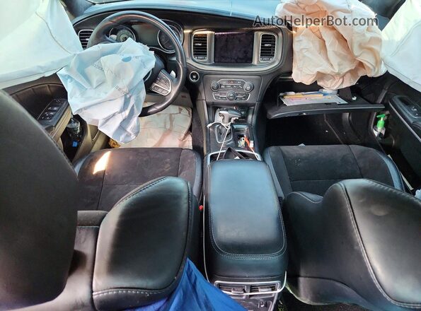 2C3CDXGJ1LH192204 2020 DODGE CHARGER Silver Вид панелі приладів