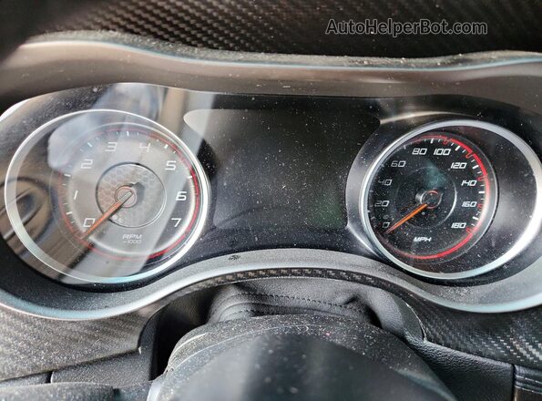 2C3CDXGJ1LH192204 2020 DODGE CHARGER Silver Вид щитка приладів