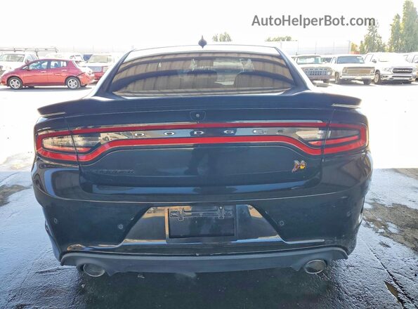 2C3CDXGJ1LH197273 2020 DODGE CHARGER Black Հետևի տեսք